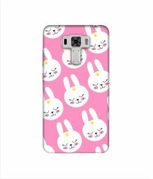 Amazon Brand - Solimo Designer Rabbit Pattern 3D Printed Hard Back Case Mobile Cover for Asus Zenfone 3 Laser ZC551KL