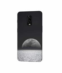 Amazon Brand - Solimo Designer Half Moon View 3D Printed Hard Back Case Mobile Cover for Oneplus 6T