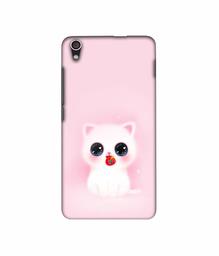 Amazon Brand - Solimo Designer Kitty 3D Printed Hard Back Case Mobile Cover for Lenovo S850