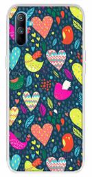 Amazon Brand - Solimo Designer Multicolor Love Bird Design Printed Soft Back Case Mobile Cover for Realme C3