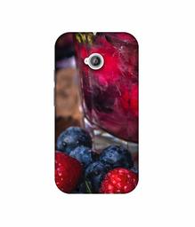 Amazon Brand - Solimo Designer Berries 3D Printed Hard Back Case Mobile Cover for Motorola Moto E 2nd Generation