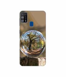 Amazon Brand - Solimo Designer Water Drop 3D Printed Hard Back Case Mobile Cover for Samsung Galaxy M31