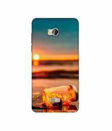 Amazon Brand - Solimo Designer Jar at Sea Serface 3D Printed Hard Back Case Mobile Cover for Micromax Bolt Q336