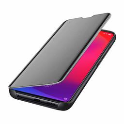 Amazon Brand - Solimo Protective Clear View flip Cover for Redmi K20 Pro (Black)