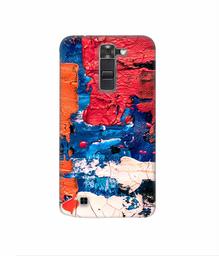 Amazon Brand - Solimo Designer Colors Texture 3D Printed Hard Back Case Mobile Cover for LG K7