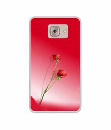 Amazon Brand - Solimo Designer Red Roses UV Printed Soft Back Case Mobile Cover for Samsung Galaxy J7 Max