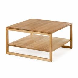 Amazon Brand - Alkove - Hayes - Modern Coffee Table with Shelf - Wild Oak