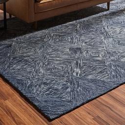 Amazon Brand – Rivet Motion Modern Patterned Wool Area Rug, 8' x 10' 6