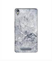 Amazon Brand - Solimo Designer Grayish Marble 3D Printed Hard Back Case Mobile Cover for Micromax Canvas Juice 3Plus Q394