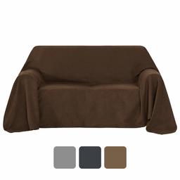 Umi.Essentials Suede Effect Sofa Throw 210 x 280 cm