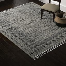 Amazon Brand – Stone & Beam Modern Vintage-Look Runner Rug, 7' 6