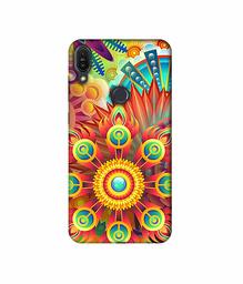 Amazon Brand - Solimo Designer Rangoli 3D Printed Hard Back Case Mobile Cover for Asus Zenfone Max Pro M1 ZB601KL