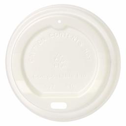 AmazonBasics Compostable PLA Hot Cup Lid for 8 oz Cup, 1,000-Count