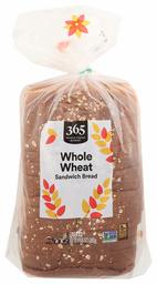 365 Everyday Value, Bread Whole Wheat Fresh, 24 Ounce