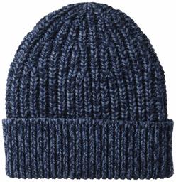 Goodthreads Men's Marled Beanie, Denim, one Size