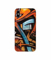 Amazon Brand - Solimo Designer Painting 3D Printed Hard Back Case Mobile Cover for Apple iPhone Xs Max