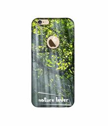 Amazon Brand - Solimo Designer Nature Lover 3D Printed Hard Back Case Mobile Cover for Apple iPhone 6 / 6S (Logo Cut)