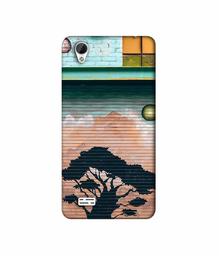 Amazon Brand - Solimo Designer Tree Painting 3D Printed Hard Back Case Mobile Cover for Vivo Y31