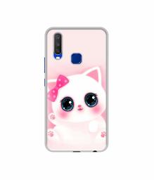 Amazon Brand - Solimo Designer Babby Kitty UV Printed Soft Back Case Mobile Cover for Vivo Y15