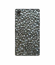 Amazon Brand - Solimo Designer Foil Paper Texture 3D Printed Hard Back Case Mobile Cover for Sony Xperia Z1 L39H