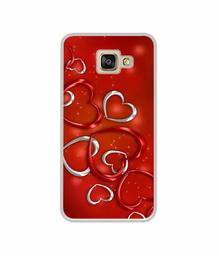 Amazon Brand - Solimo Designer Hearts UV Printed Soft Back Case Mobile Cover for Samsung Galaxy A5 (2016)