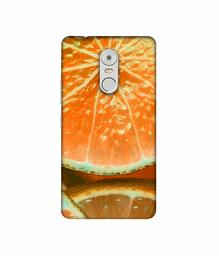 Amazon Brand - Solimo Designer Orange Slice 3D Printed Hard Back Case Mobile Cover for Lenovo K6 Note