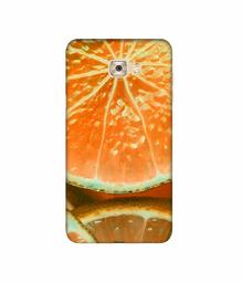 Amazon Brand - Solimo Designer Orange Slice 3D Printed Hard Back Case Mobile Cover for Samsung Galaxy C7 Pro