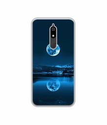 Amazon Brand - Solimo Designer Moon Pattern Print UV Printed Soft Back Case Mobile Cover for Micromax Canvas Infinity Pro