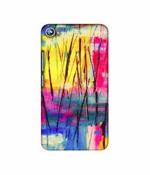 Amazon Brand - Solimo Designer Color Texture 3D Printed Hard Back Case Mobile Cover for Micromax Canvas Fire 4 A107