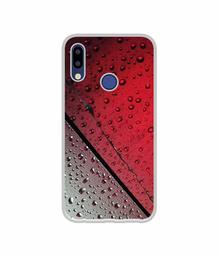 Amazon Brand - Solimo Designer Water Drop On Glass UV Printed Soft Back Case Mobile Cover for Tecno Camon i2