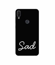 Amazon Brand - Solimo Designer Sad 3D Printed Hard Back Case Mobile Cover for Asus Zenfone Max Pro M1 ZB601KL