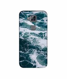 Amazon Brand - Solimo Designer Sea Waves 3D Printed Hard Back Case Mobile Cover for Huawei G8