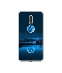 Amazon Brand - Solimo Designer Moon Pattern Print UV Printed Soft Back Case Mobile Cover for Nokia 2.3