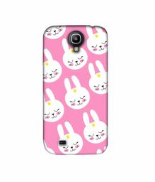 Amazon Brand - Solimo Designer Rabbit Pattern 3D Printed Hard Back Case Mobile Cover for Samsung Galaxy S4 GT i9500