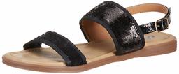 Flavia Women's Black Fashion Sandals-8 UK (40 EU) (9 US) (FL/235/BLK)