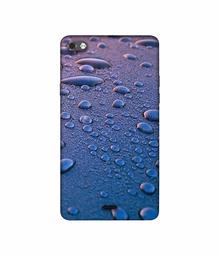 Amazon Brand - Solimo Designer Water Drops 3D Printed Hard Back Case Mobile Cover for Micromax Canvas Sliver 5 Q450