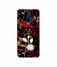 Amazon Brand - Solimo Designer Flower Bunch Pain On Cloth 3D Printed Hard Back Case Mobile Cover for Mi Redmi K30