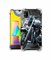 Amazon Brand - Solimo Designer Motorcycle UV Printed Soft Back Case Mobile Cover for Samsung Galaxy M31