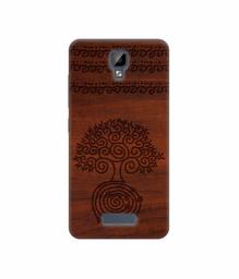 Amazon Brand - Solimo Designer Engraved Patten 3D Printed Hard Back Case Mobile Cover for Gionee P7 Max