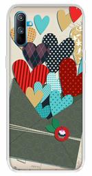 Amazon Brand - Solimo Designer Multicolor Love Letter Design Printed Soft Back Case Mobile Cover for Realme C3