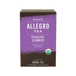 Allegro, Tea Peaceful Slumber Organic, 20 Count