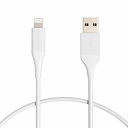 AmazonBasics Cable Lightning a USB A, colección Advanced, cargador de iPhone con certificación MFi, negro, 0.90 m