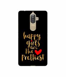 Amazon Brand - Solimo Designer Happy Girls are The Prettiest UV Printed Soft Back Case Mobile Cover for Lenovo K8 Plus