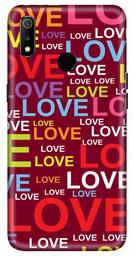 Amazon Brand - Solimo Designer Love Pattern Design 3D Printed Hard Back Case Mobile Cover for Realme 3 / Realme 3i