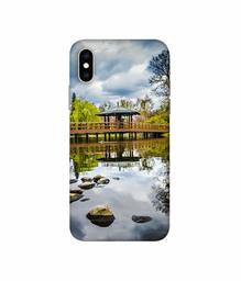 Amazon Brand - Solimo Designer Pebbles 3D Printed Hard Back Case Mobile Cover for Apple iPhone Xs Max