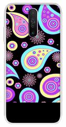 Amazon Brand - Solimo Designer Multicolor Violet Pattern Printed Soft Back Case Mobile Cover for Poco X2 / Xiaomi Redmi K30