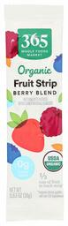 365 Everyday Value, Organic Fruit Strip, Very Berry, 0.65 oz