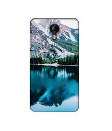 Amazon Brand - Solimo Designer Lake Mountain 3D Printed Hard Back Case Mobile Cover for Micromax Canvas Nitro 4G E455