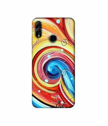 Amazon Brand - Solimo Designer Abstarct Color Mixing 3D Printed Hard Back Case Mobile Cover for Honor 10 Lite