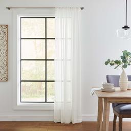 Stone & Beam Semi-Sheer Stripe Curtain Panel